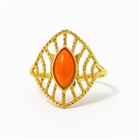 Anello Idee Preziose dal 1987 Donna in Oro giallo Corallo IP.AK18G/28 - IP.AK18G/28